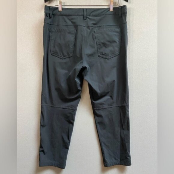 Lululemon Athletica ABC Classic-Fit 5 Pocket Cropped Pant Warpstreme Sz 34” - Picture 3 of 11